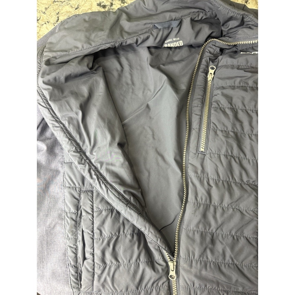 Banded 24/7 Sz Medium Hybrid Full-Zip Slate Jacket - Picture 7 of 8